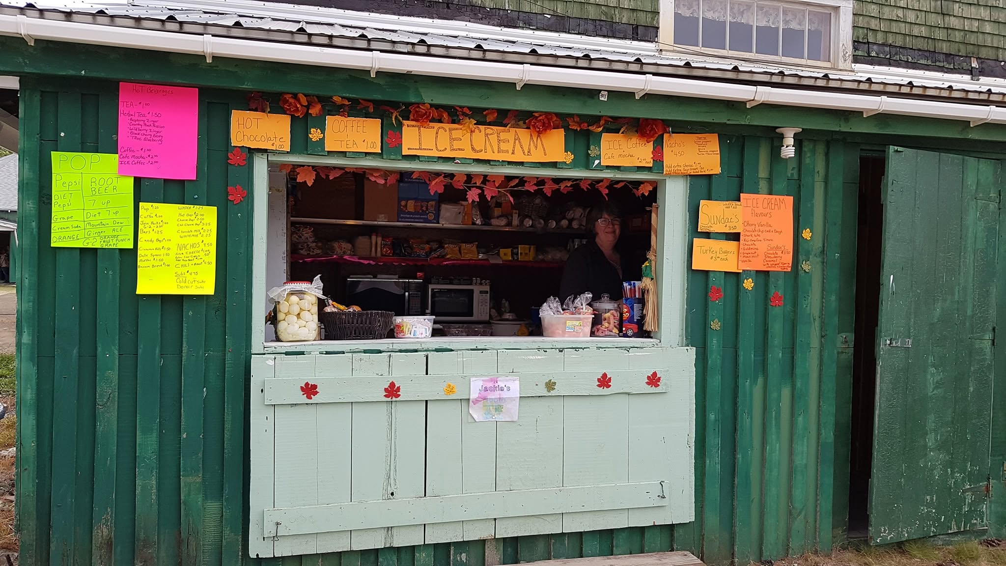 Jackie\'s Ice Cream Booth